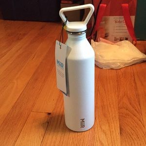 NWT White MiiR Stainless Steel Water Bottle